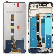 ชิ้นส่วนจอแสดงผล LCD พร้อมกรอบสำหรับ TECNO POVA 6 NEO LI6 ชิ้นส่วนโทรศัพท์มือถืออื่นๆ อุปกรณ์เสริมดิ
