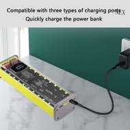 NEX 4Slot 21700  Holder  Welding Required PD Fast Charging Port for DIY Mobile PowerBank Plastic Cas