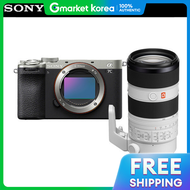 Sony | Sony Official Dealer Full-Frame Compact Camera Alpha A7C Ii Body Silver + Sel70200Gm2 Telepho