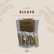 Kopi Segera / Instant Coffee with Ginseng and Ginkgo Biloba Extract /Elcafe Coffee ELKEN NEW PACKAGING