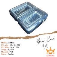 Plastic Mica Cake Size 4A 4X 4XC Thickness Contents 100 Pcs / Mica Cake Bread Snack Snack Snack 4A /