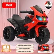 【Warranty】Elektrik Motor Kereta Budak Mainan Kid Baby Motorbike Electric Ride On Motor Rechargeable 