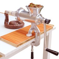 Manual Meat Grinder Sausage Maker Stainless Steel Sausage Stuffer Pasta Maker Meat Vegetable Grinder Mincer For Home