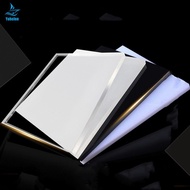 Black White Clear abs plastic board model solid flat sheet for sand table model making 200x300mm 1mm 2mm 3mm 5mm thickness