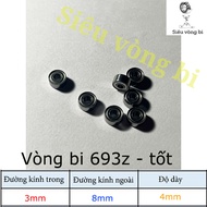 Bearing - good quality 693z bearing - bearing size 3x8x4mm
