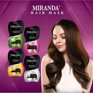 Miranda Hair Mask with Moroccan Argan Oil Vitamin 30 Gr Jojoba Oil Variant, Eclipse Alba Urang Aring