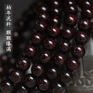 正品印度小葉紫檀滿金星佛珠手串108顆手鏈8mm佛珠靜心挂脖百年老料