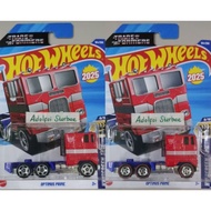 HOTWHEELS Hot wheels optimus hot wheels Prime HW screen time 6/ 10 2025 transformers custom truck He