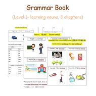 L001 - Softcopy PDF - Grammar Book With 3 Languages Note (BM, BI, BC) /English Exercise Book/ PDF Ve
