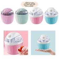 [LOVIVER] Electric Ice Cream Maker for Gelato, Frozen Yogurt, Sorbet Compact Household Easy to Clean
