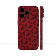 IPhone 17 Series Embossed Skin Sticker Full Back Border | UVPT02 | Embossed Skin iPhone 17 | Air Air