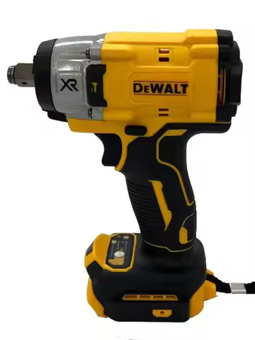 DEWALT Household Lithium Battery Wrench, High Torque, Electric Wrench, Woodworking Shelving, Auto Re