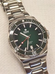 *德國Glashutte系* Tutima M2 Sevensea S 40mm 綠面 500米防水