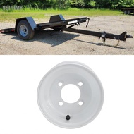 vsphmy 8x3.75 4.80-8 Trailer Wheel Rim 4 Holes High Strength Steel 8 Inch Hub for Hauler Warehouse C