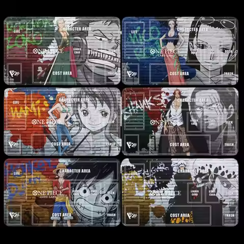 Anime One Piece 600x350mm Nico Robin Single Player Battle Card Playmat OPCG Luffy Roronoa Zoro Battl