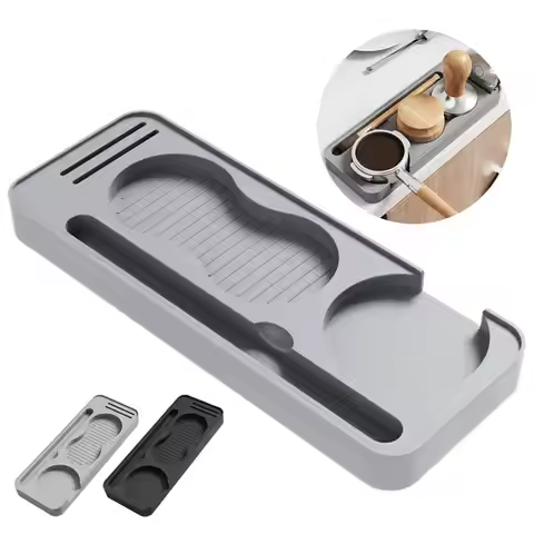 Silicone Coffee Tamper Mat Non-slip Pad Coffee Accessories Storage Tray For Espresso Grounds Tools C