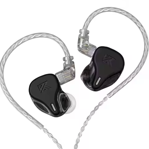 KZ DQ6 3DD In-ear Earphones HIFI Music Sport Headset with 2PIN CableKZ ZAX ZSX ASX ZS10 PRO AS12 AS1