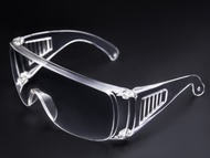 แว่นนิรภัย ไม่เกิดฝ้า เลนส์ใสเป็นพิเศษ แว่นกันฝุ่น  แว่นกันลม แว่นกันสารเคมี อย่างดี มาตรฐาน CE