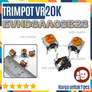 Trimpot 20K 203 VR Variable Resistor Yellow Trimpot 20 Kilo Ohm EVND8AA03B22