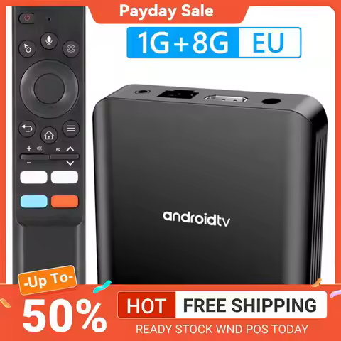 TV98 ATV PLUS Android 14.0 Smart TV Box Dual WIFI BT5.0 4K HD Media Player 1GB 8GB/2GB 16GB Set Top 