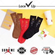 McD x Jck Cactus Inspired Socks Streetwear Socks - Lace Up Socks