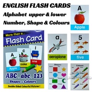 Alphabet Flash Card Kad ABC Flash Card for baby Flash Card for kid Flash Card ABC Flash card number 