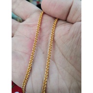 rantai leher zhulian gold plated 70cm