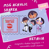 hetalia mal singa msg acrylic shaker keychain charms magnet hetalia malaysia singapore