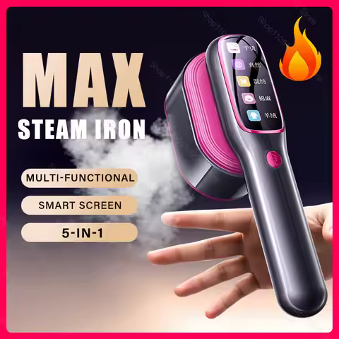 NEW Handheld Steam Iron Garment Steamer Portable Mini for Clothes Fast Heating Travel Garment Fabric
