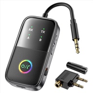 KEBETEME Bluetooth Transmitter Receiver Wireless Bluetooth Adapter Airplane Bluetooth Adapter Low La