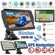 9 inches Car Truck GPS Navigation Touch Screen 256MB+8G Car GPS Navigator HD  South Aisa Map GPS Nav