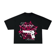 Tshirt | Boxy fit | Gun | Somethingday