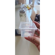 ISOPOD BOX COMPLETE WITH SUBSTRATE, PINE SKIN, CHOPPING CHARCOAL, AND SPAGNUM MOSS