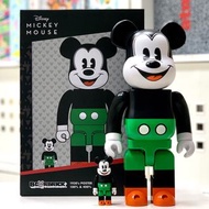 新品 bearbrick 400%100% mickey mouse 1930 現貨