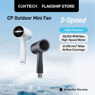 CUKTECH Mini Outdoor USB Handheld Fan 3 Speed Levels Powerbank Compatible Kipas Portable