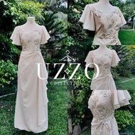 Mother Dress | Long Gown for Wedding | Mother of the Bride Sponsors Ninang