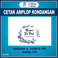 amplop kondangan amplop custom amplop sumbangan kecil 11x7cm rca26 - rca48