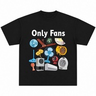 ‎T-shirt Meme Only Fans Combed Premium 24s Men and Wanita