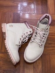 Timberland 粉紅色 女 防水boot 39 💕