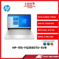 HP-15S-FQ2683TU-SVR-INTELCOREI3-1115G4,8GBR4,512GBSSD,INTELUHD,15.6"HD,W1164,2YRS,H&S