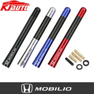 Universal 12cm Honda Mobilio Car Antenna Carbon Fiber Radio FM Antena Black Kit For Mobilio G1 GB1 2