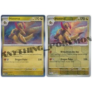 Pokemon Card - Haxorus (046/064) - HOLO/REVERSE HOLO - Shrouded Fable Singles