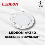 YETPlus LEDEON Recessed Downlight AY340 7W 4" 4 Inch LED Ceiling Panel Light 6500K White Daylight Si