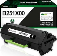 MasaiMara B251X00 BK Compatible Toner Cartridge Replacement for Lexmark B2546 B2546dn B2546dw B2650 