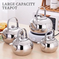 Fast Boil Stovetop Indoor Stainless Steel Teapot Tea Kettle Outdoor Infuser Silver Filter Water