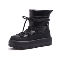 Camel Womens Waterproof Anti-skid Snow Boots Plus Velvet Warm Hiking Boots