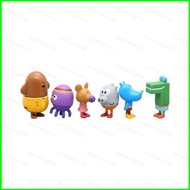 PS1 6pcs Hey Duggee Action Figure Model Dolls Toys For Kid Home Decor Ornament Gift For Kids Collect