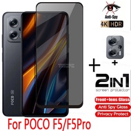 Poco F5 Pro 5G Privacy Screen Protector For Xiaomi Poco F5 Pro F5Pro Pocophone F5 F 5 PocoF5 5G Full Cover Anti Spy Privacy Private Curved Screen Protector Tempered Glass Film