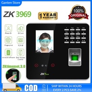 ZKTeco Fingerprint Attendance Machine LCD Screen Intelligent Biometric Face Recognition Fingerprint