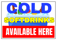 Lold Softdrinks Available Here Signage A4 Size Laminated